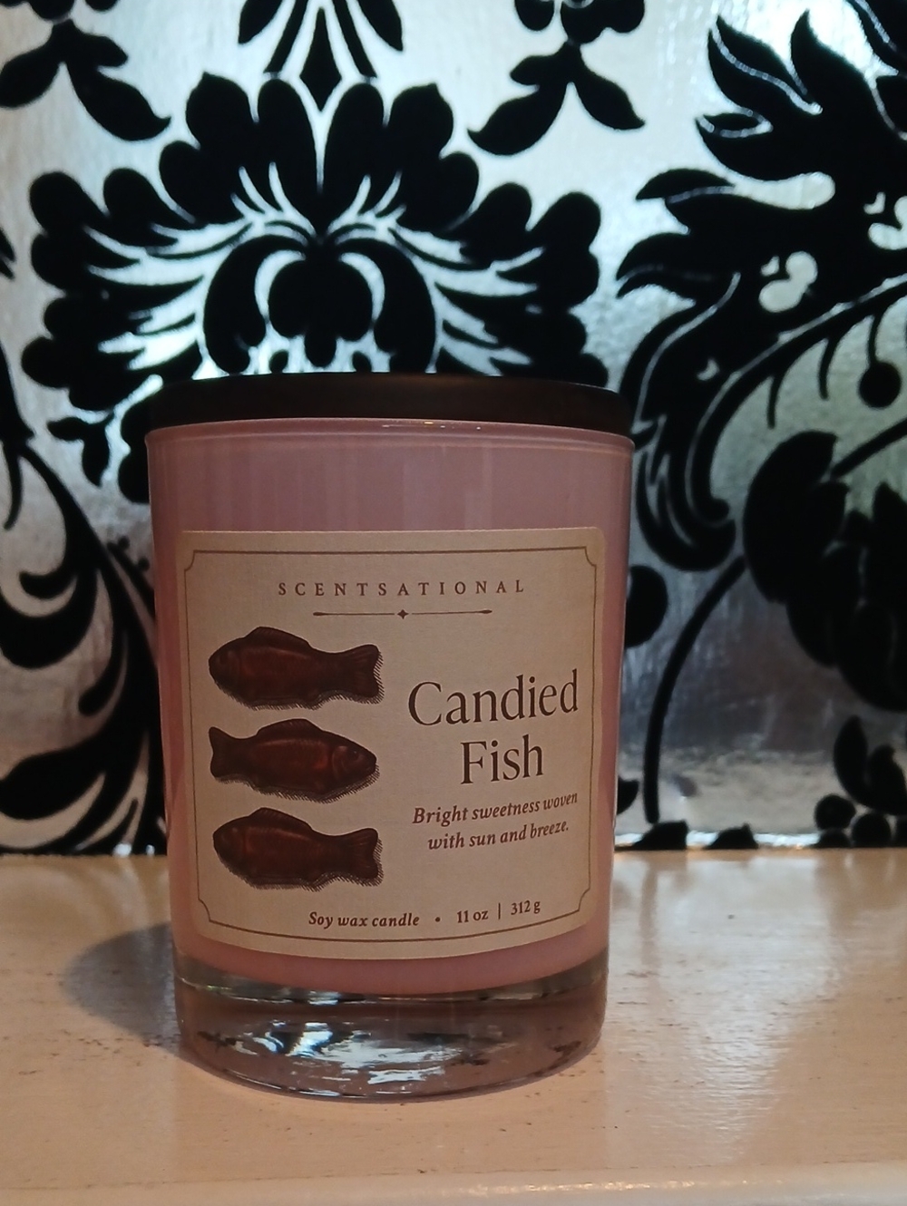 Candied Fish Pink Soy Wax Candle